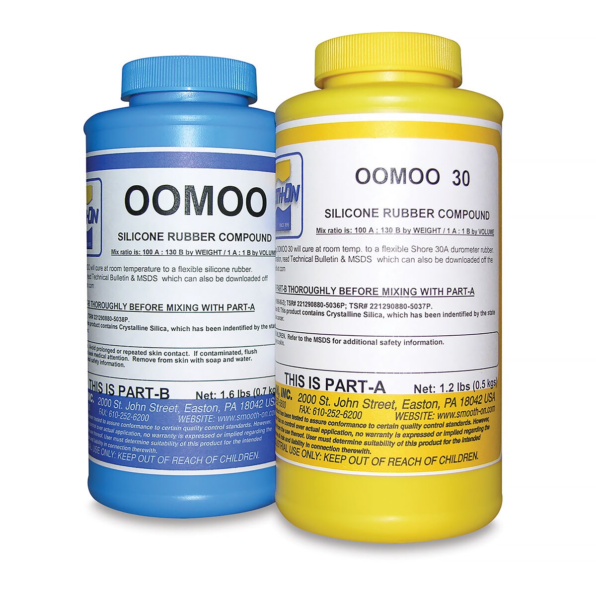Smooth-On Oomoo 30 Silicone - 2.8 lbs