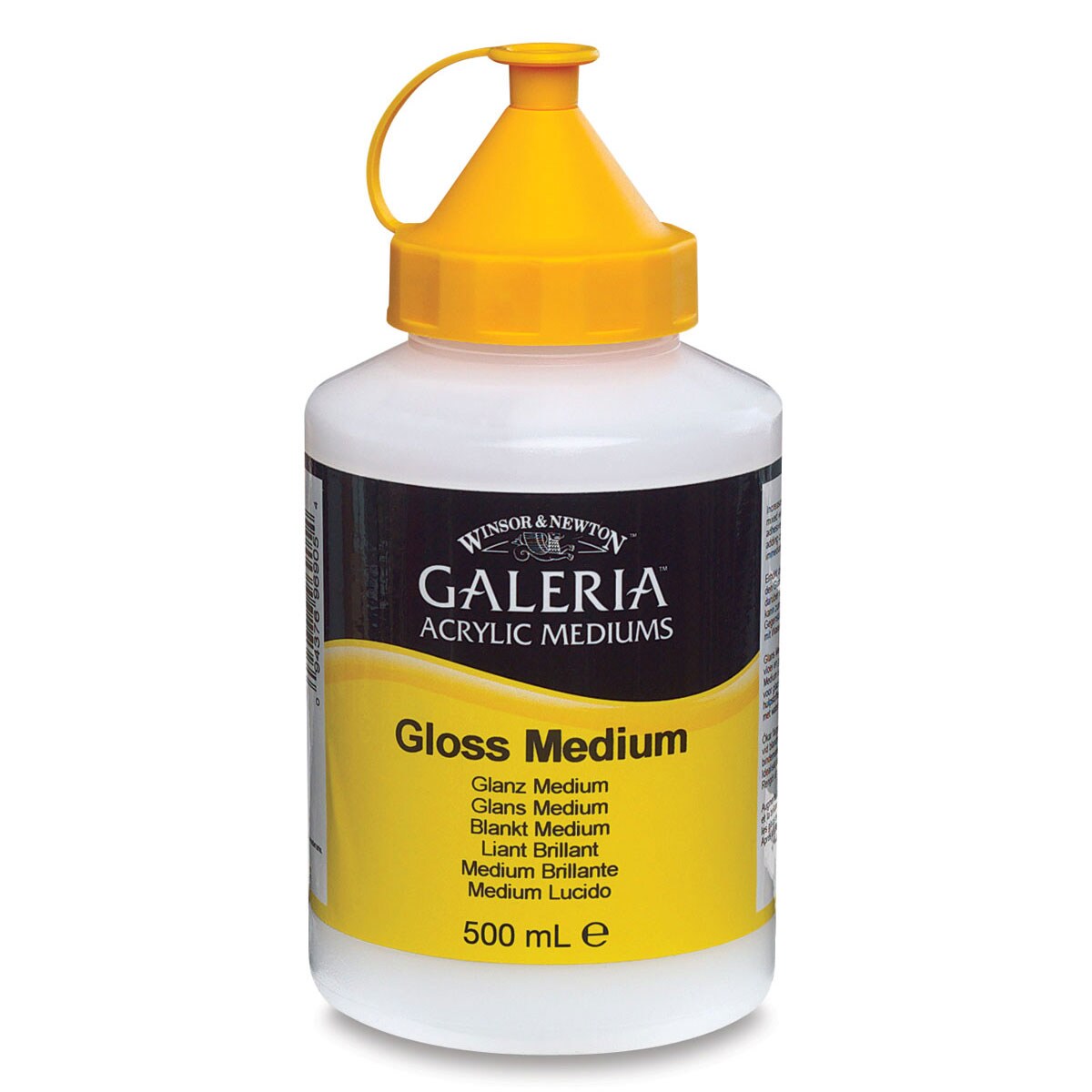 Winsor & Newton Galeria Acrylic Medium - Gloss, 500 ml bottle
