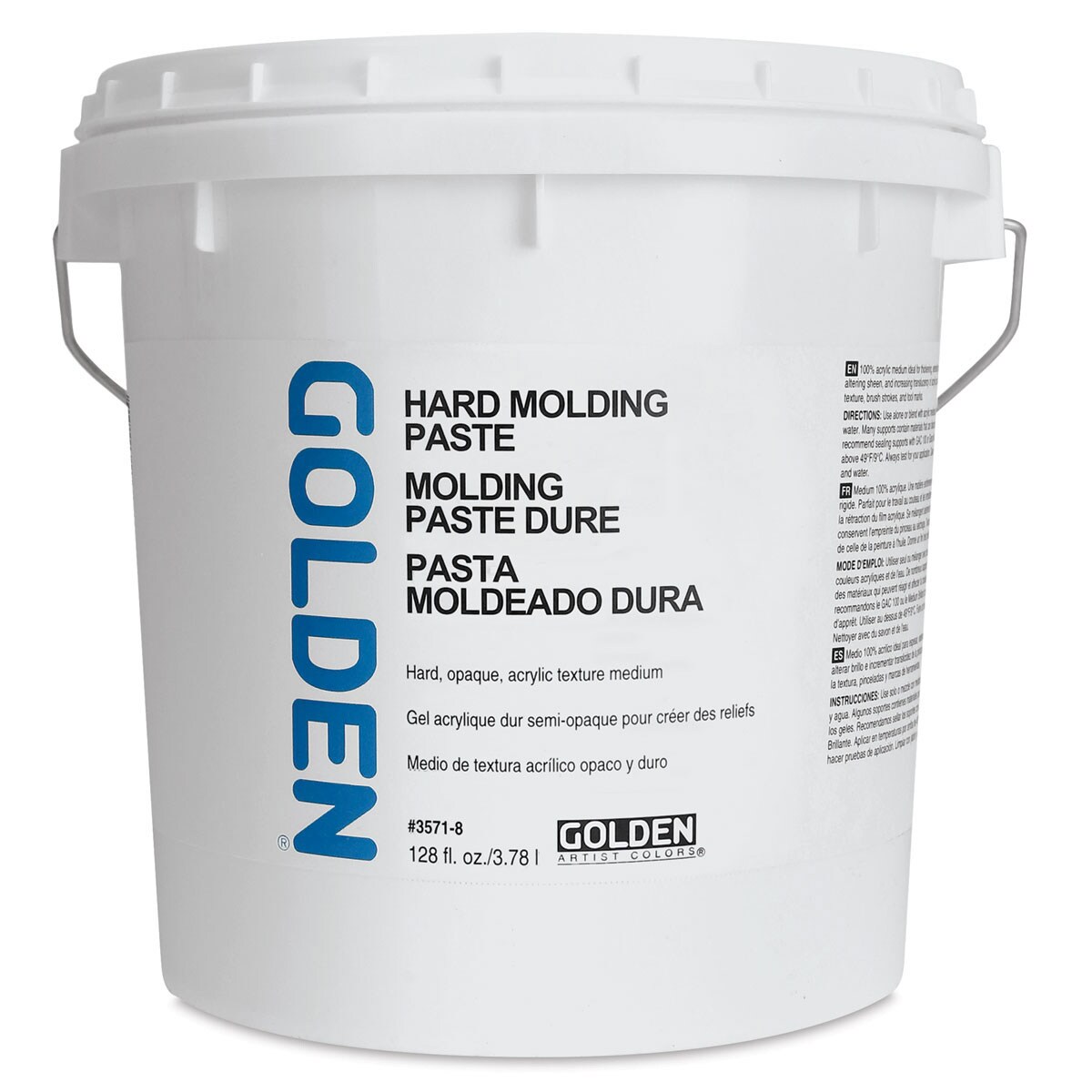 Golden Hard Molding Paste Medium - 128 oz tub