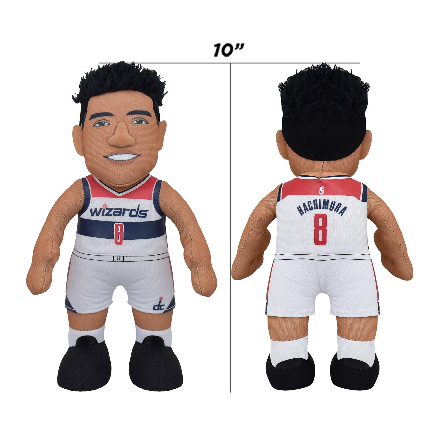 Bleacher Creatures Washington Wizards Rui Hachimura 10&#x22; Plush Figure