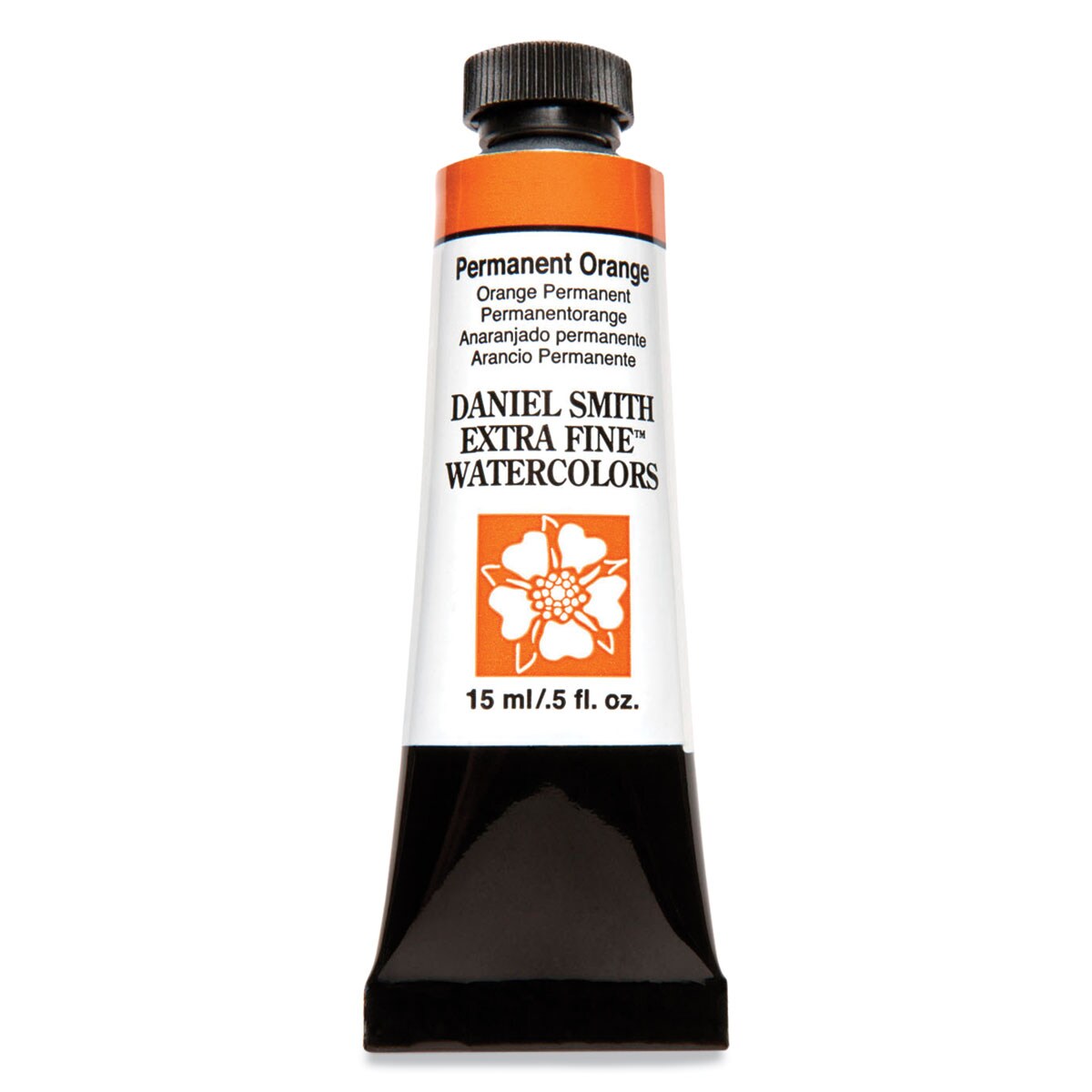 Daniel Smith Extra Fine Watercolor - Permanent Orange, 15 ml Tube