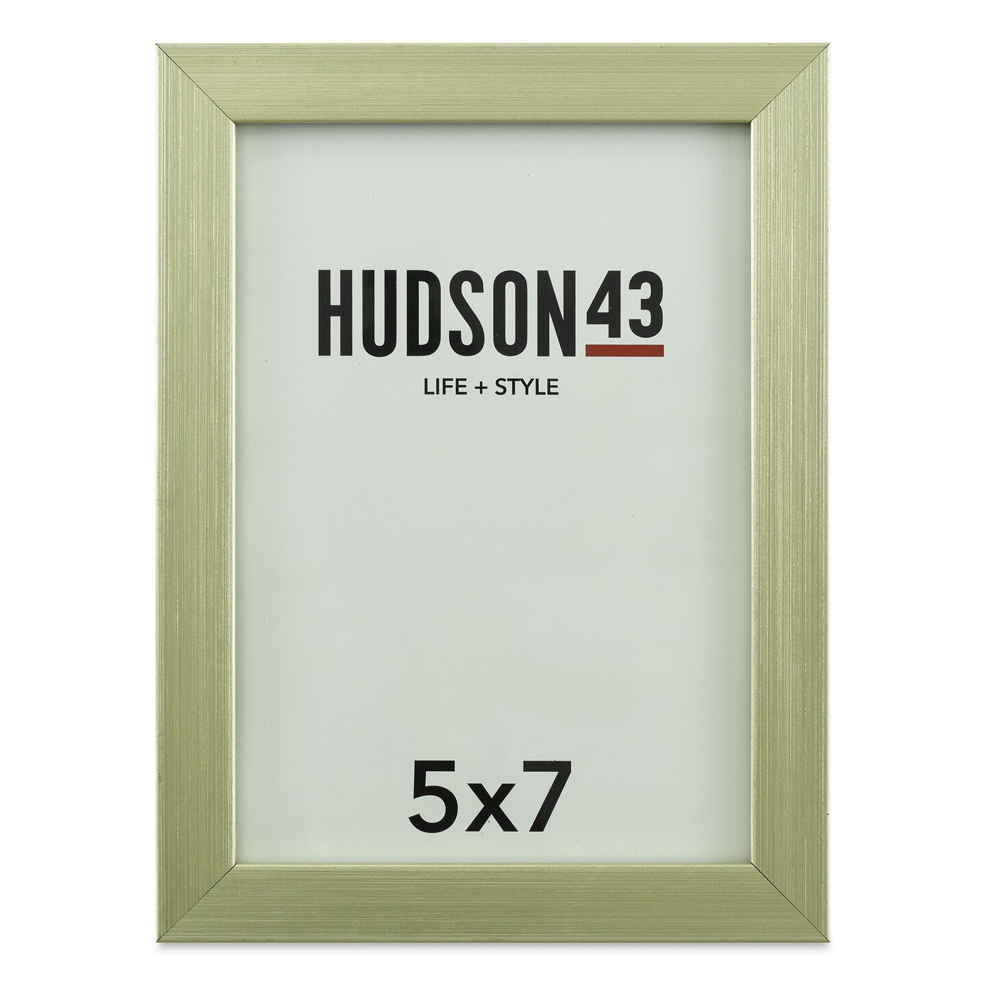 Hudson 43 Gallery Metallic Frames - Brass, 5&#x22; x 7&#x22;, Easel Back