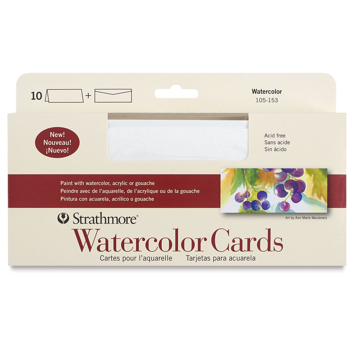 Strathmore Watercolor Cards #