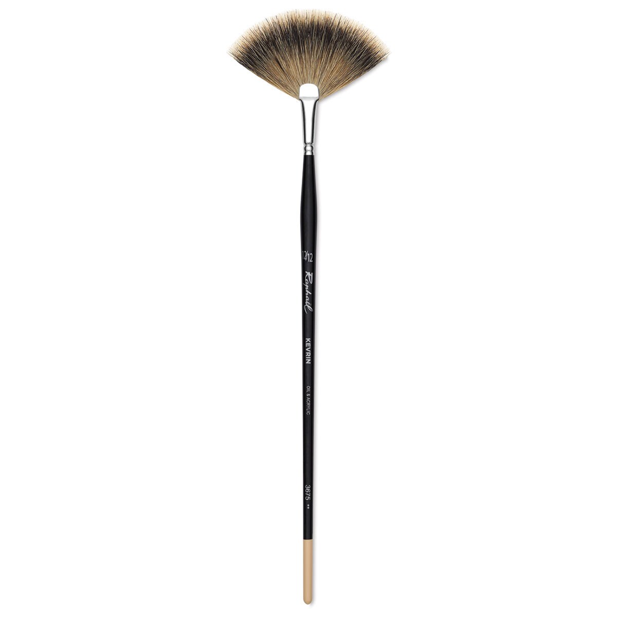 Rapha&#xEB;l Kevrin+ Brush - Fan, Long Handle, Size 12