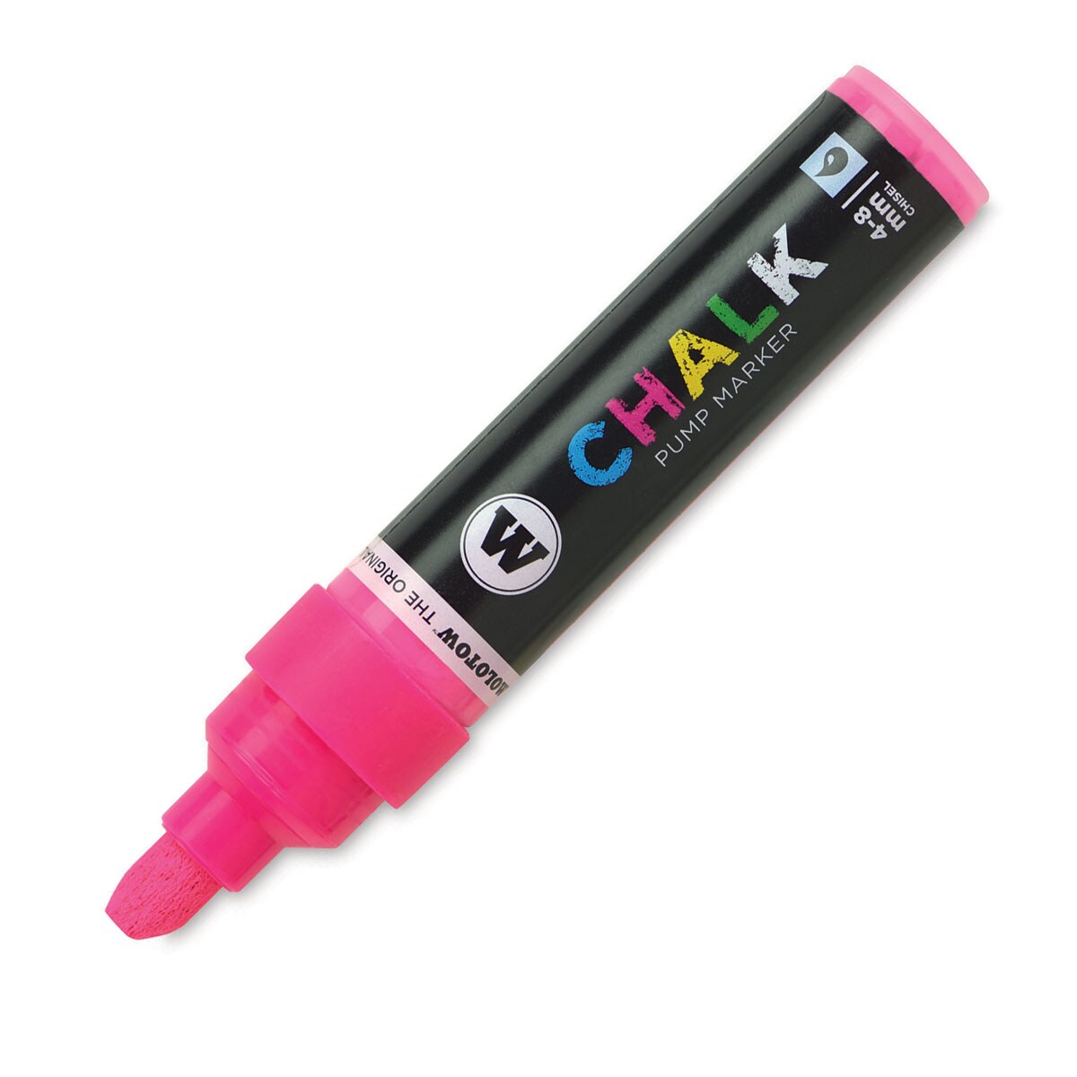 Molotow Chalk Marker - Neon Pink, 4-8 mm