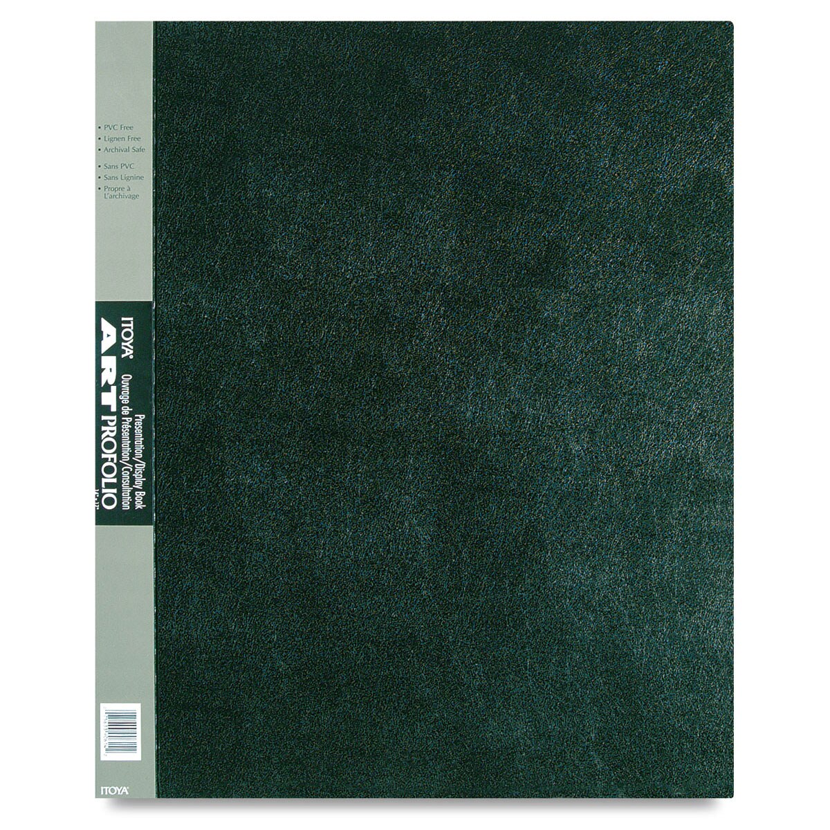 Itoya Art Profolio Presentation Book with Pocket Pages, Black