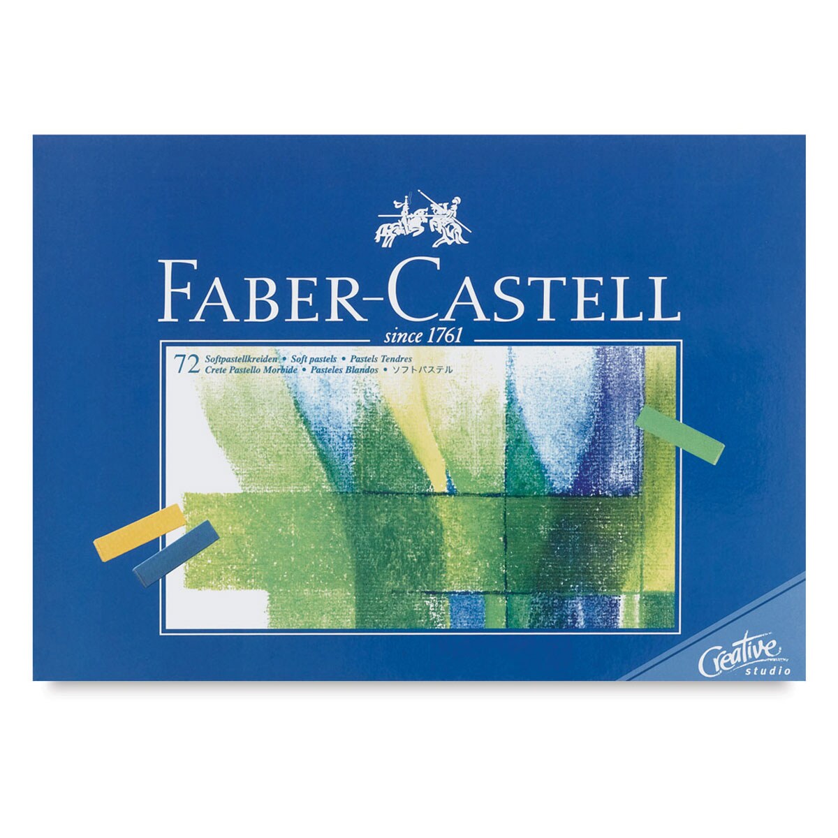 Faber-Castell Goldfaber Studio Soft Pastels - Assorted Colors, Set of 72