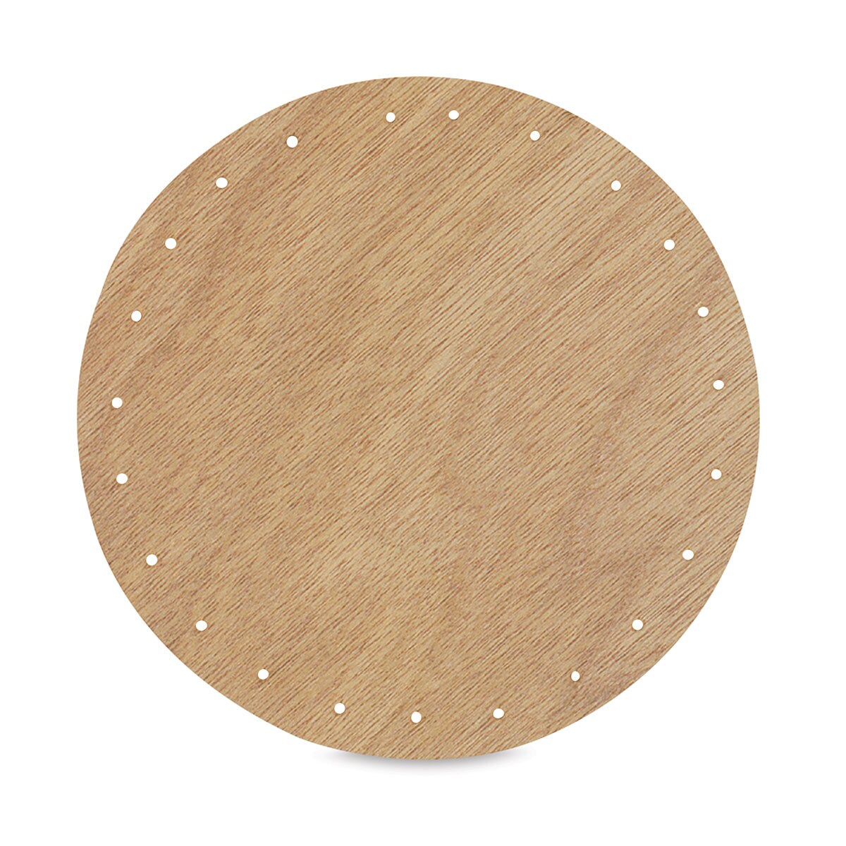 Creativity Street Wood Basket Base - 4&#x22; diameter, Round