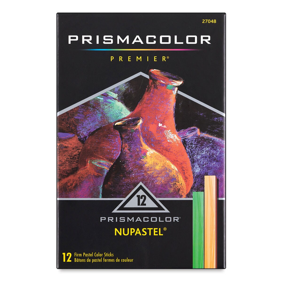 Prismacolor Premier NuPastel Color Sticks - Assorted Colors, Set of 12