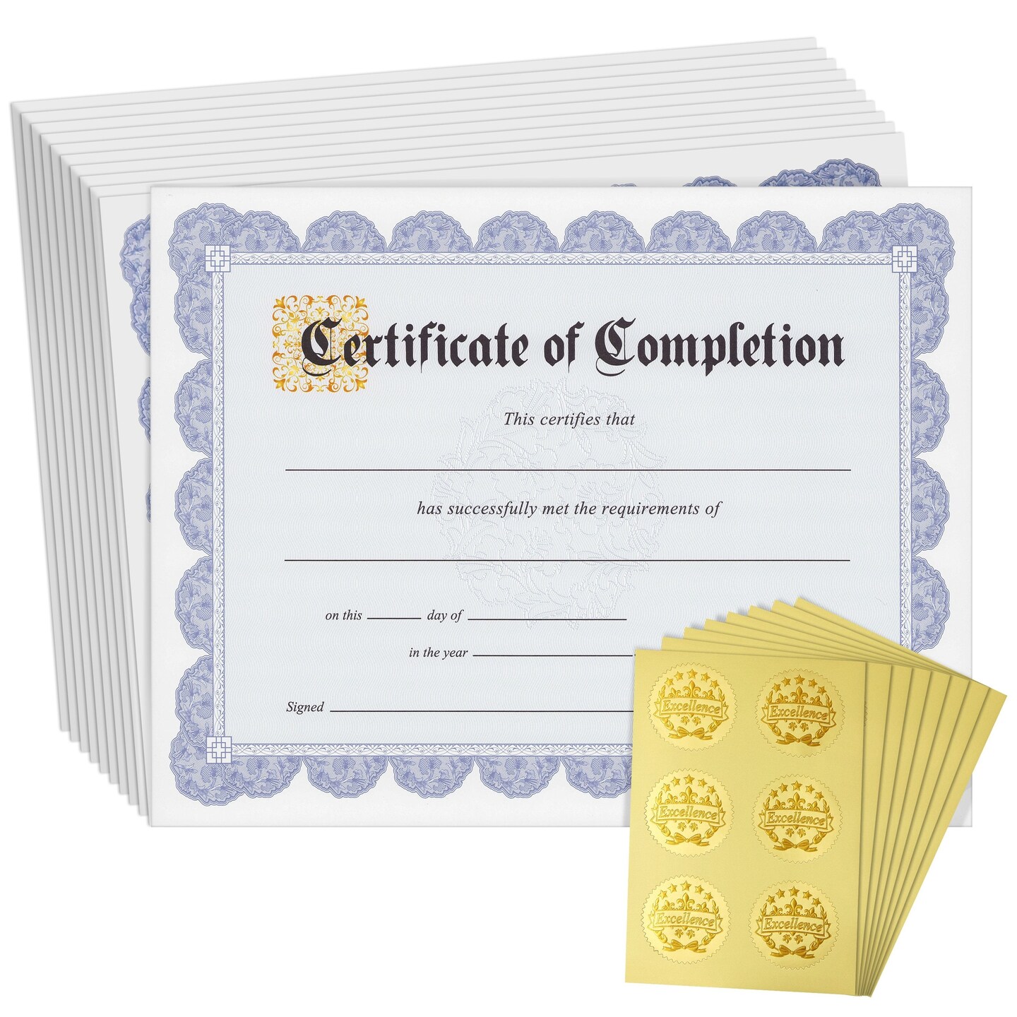 Floral Sheets 96 Sheets Navy Blue Floral Certificate Paper For Printing With Navy Blue Floral Border For Graduation Diploma Achievement Awards 85 X 11 In 181694167762059287 Resume Paper