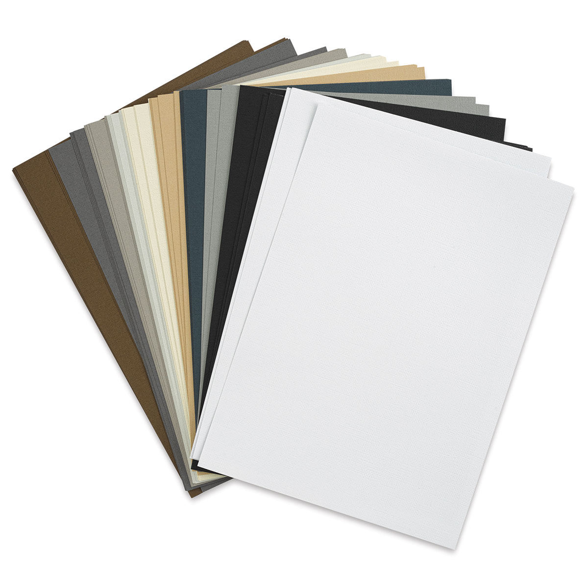 Sizzix Surfacez Cardstock Neutral Colors, Package of 60 Sheets, 81/4