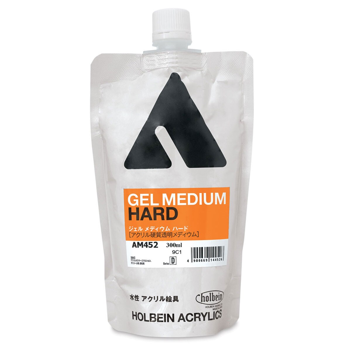 Holbein Acrylic Medium Hard Gel Medium, 300 ml pouch Michaels