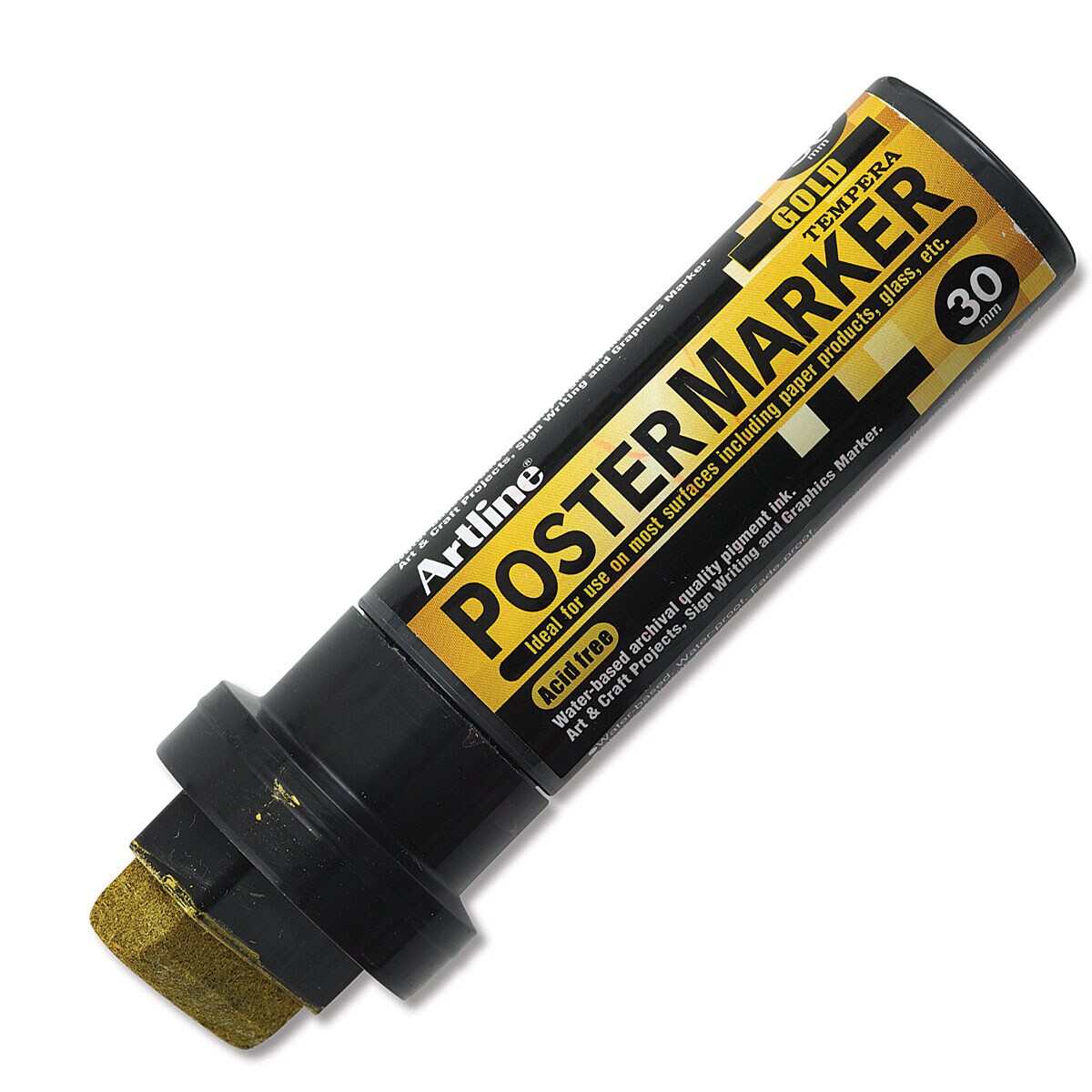 Artline Poster Markers - Metallic Gold, 30 mm
