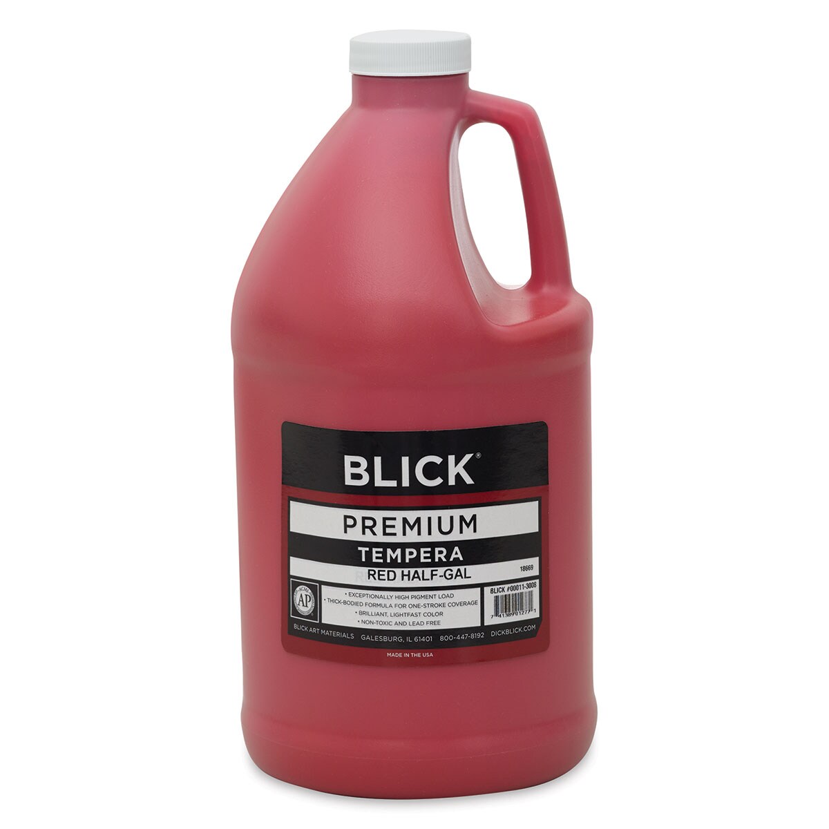 Blick Premium Grade Tempera - Red, Half Gallon