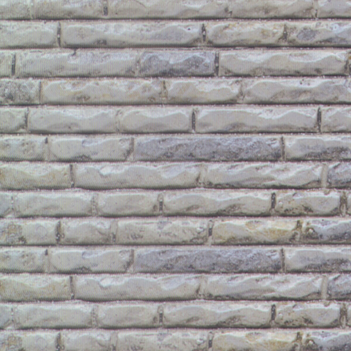 Plastruct Patterned Sheets, Dressed Stone/Block, 1:24 Scale