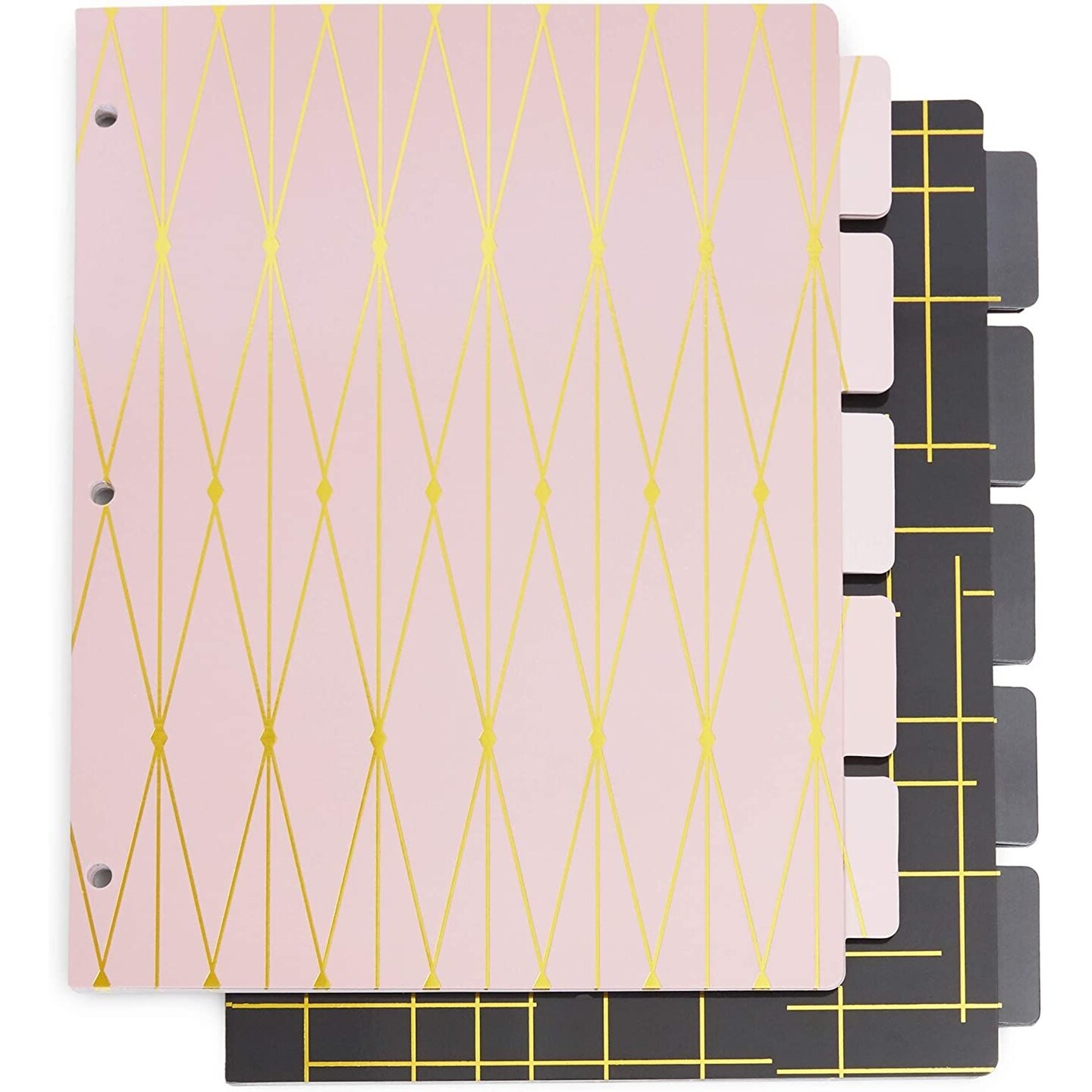 Multicolor Plastic Binder Dividers With One Front Pocket And - Temu Japan