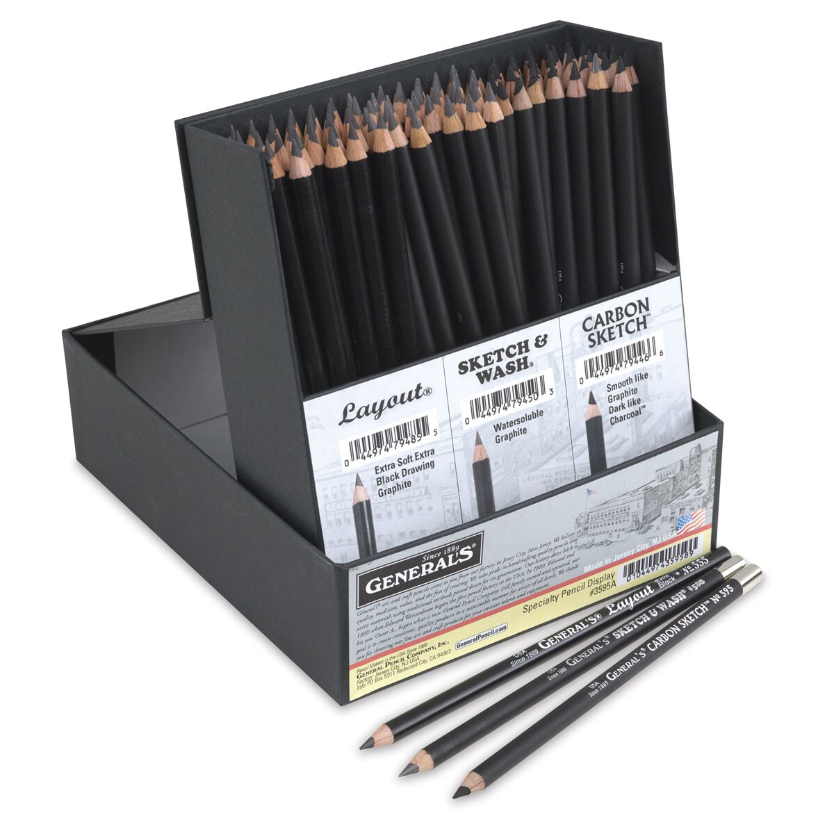 General&#x27;s Specialty Drawing Pencils Classroom Pack - 108 pencils