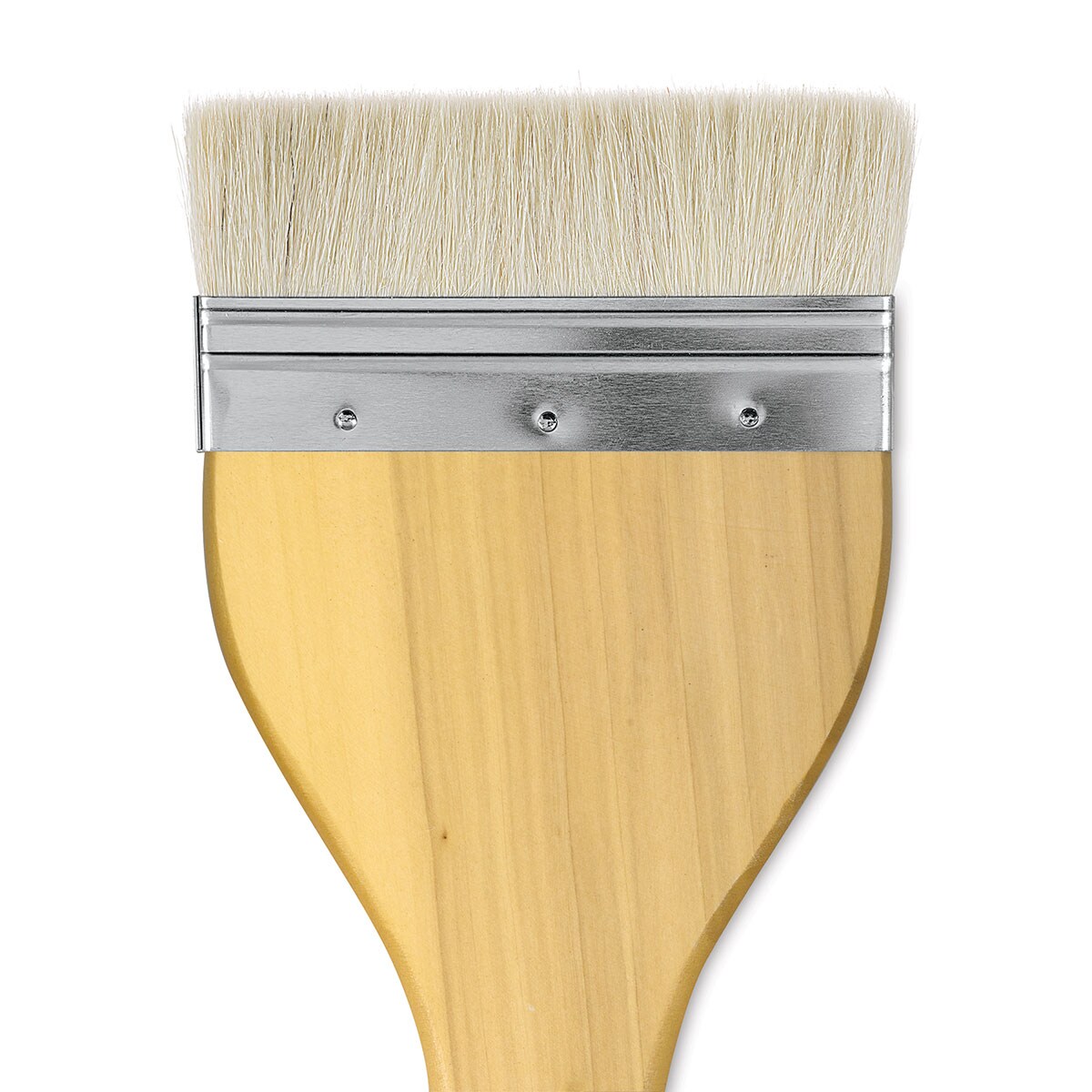 Yasutomo Hake Brush - Flat, Wood Handle, 4-5/8&#x22;