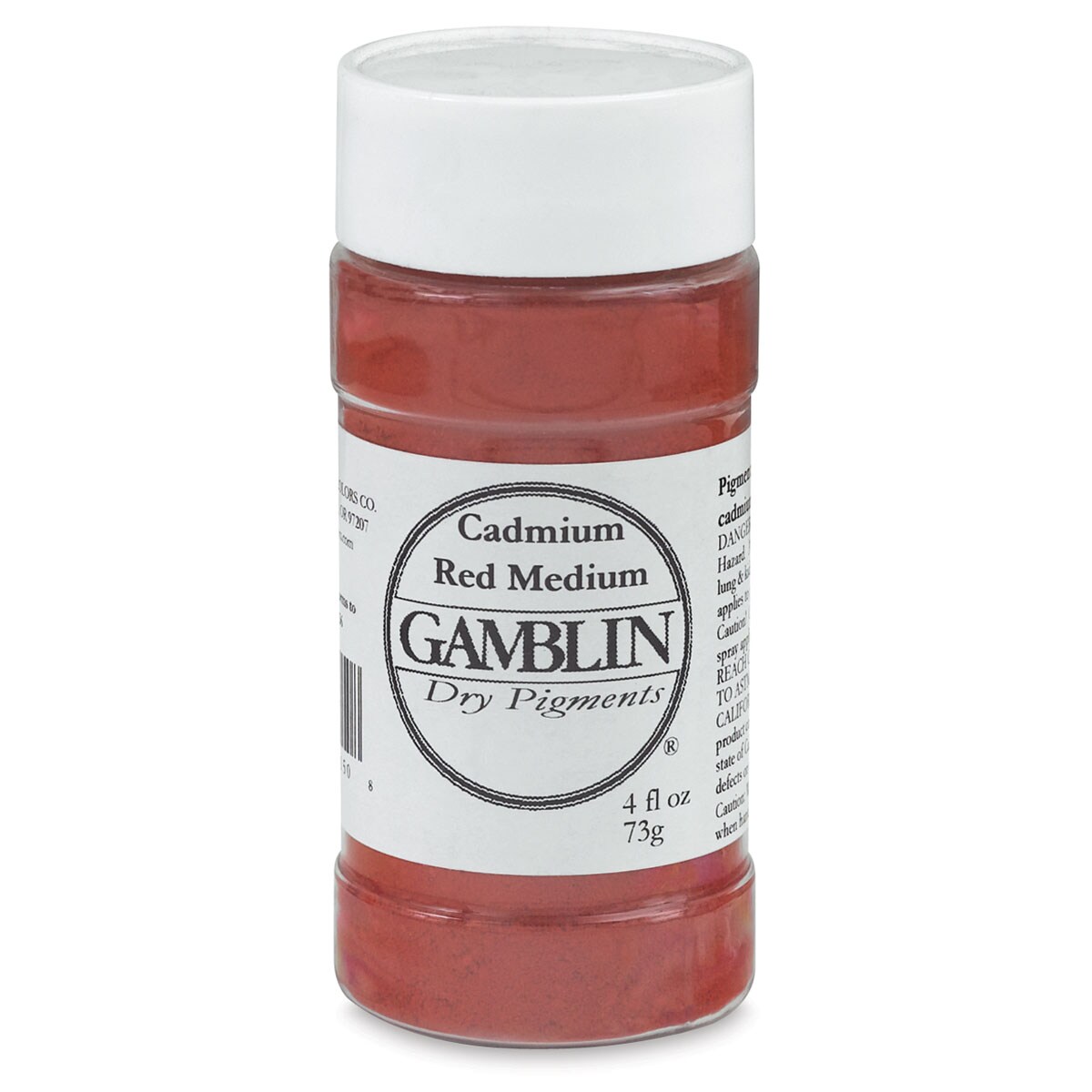 Gamblin Artist's Grade Pigment - Cadmium Red Medium, 4 oz bottle