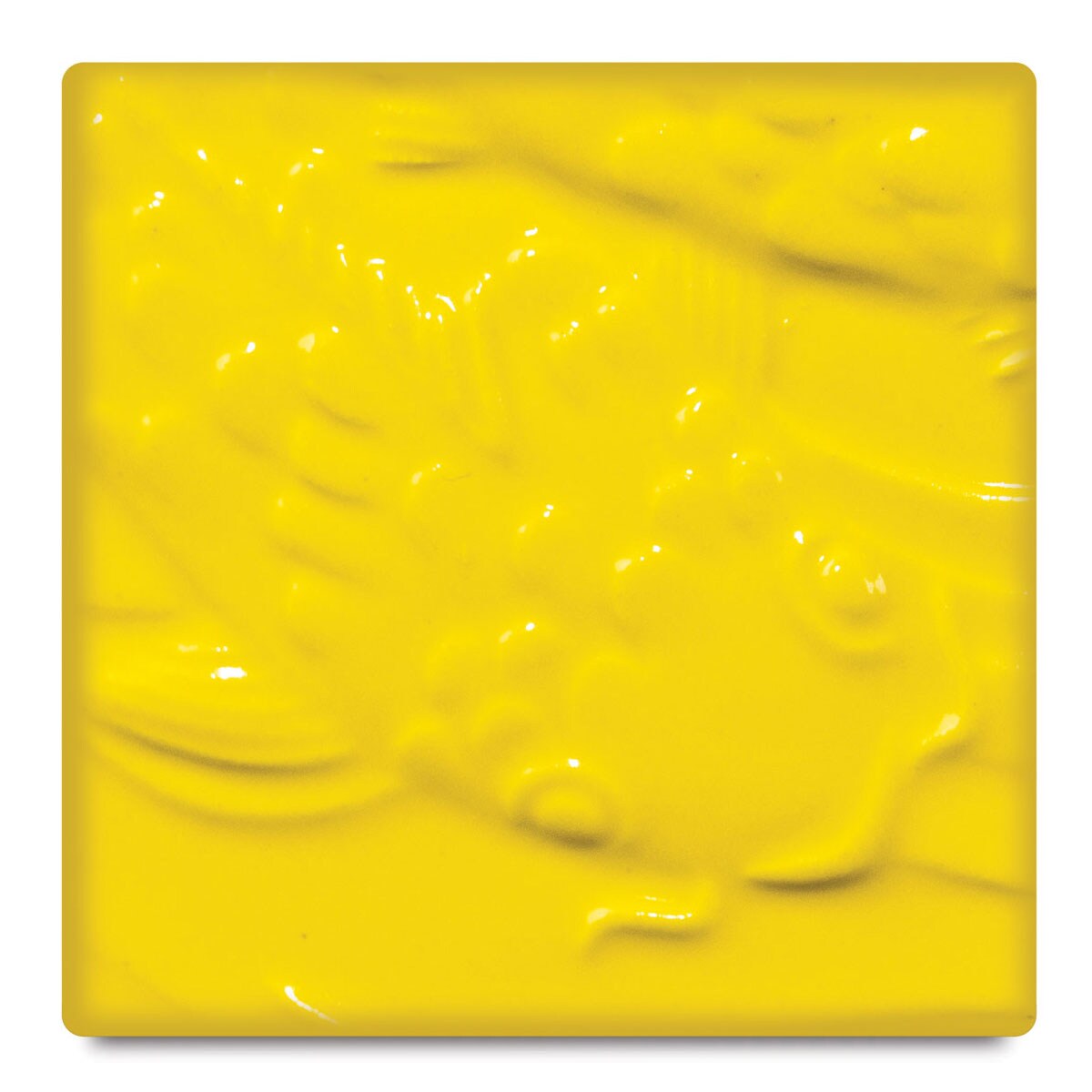 Amaco Liquid Gloss Glaze - Pint, Brilliant Yellow, Translucent