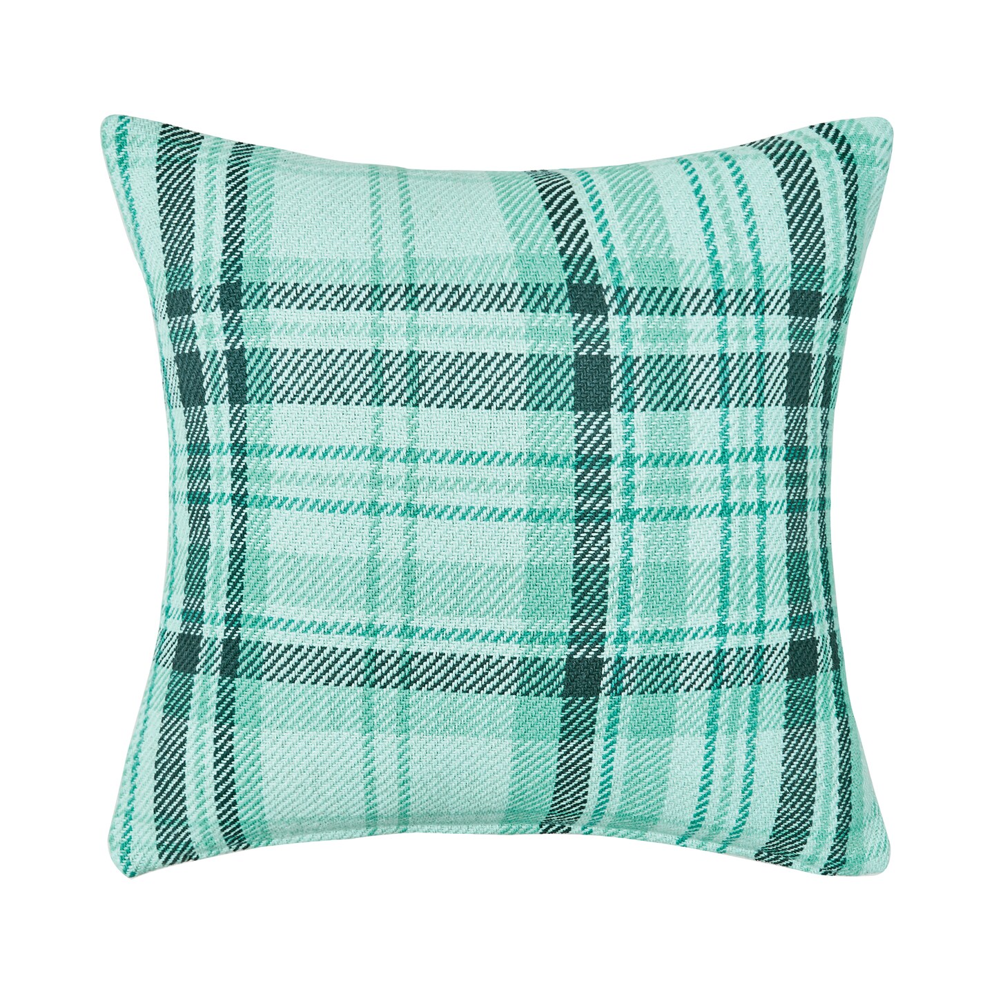 18&#x22; x 18&#x22; McKinley Plaid Throw Pillow