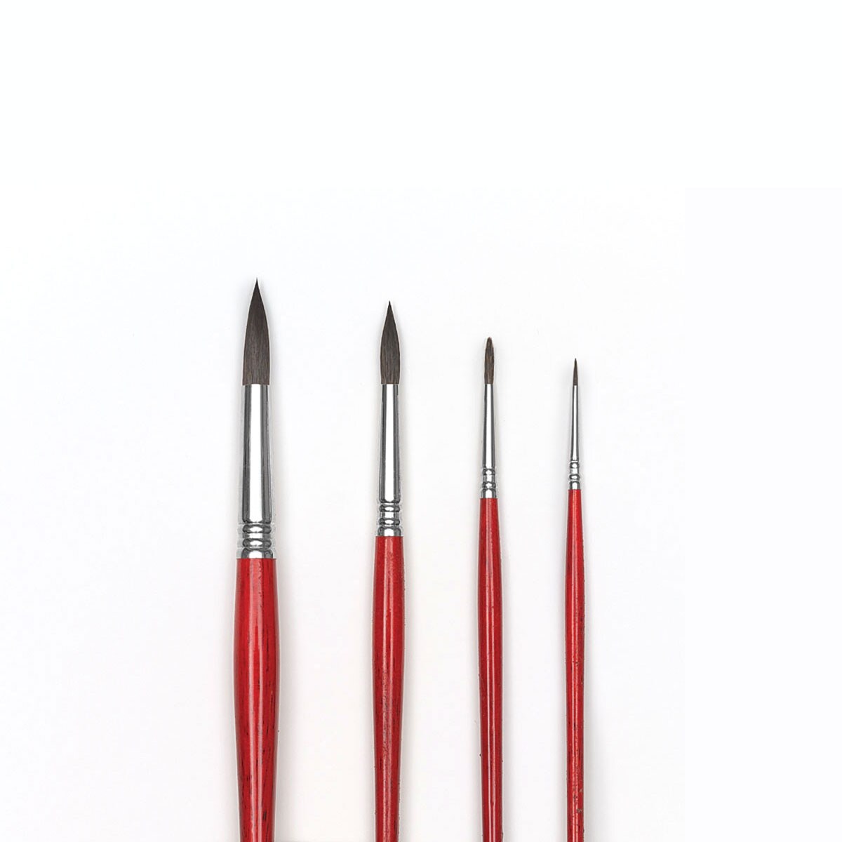 Blick Master Natural Round Brush Set - Set of 4