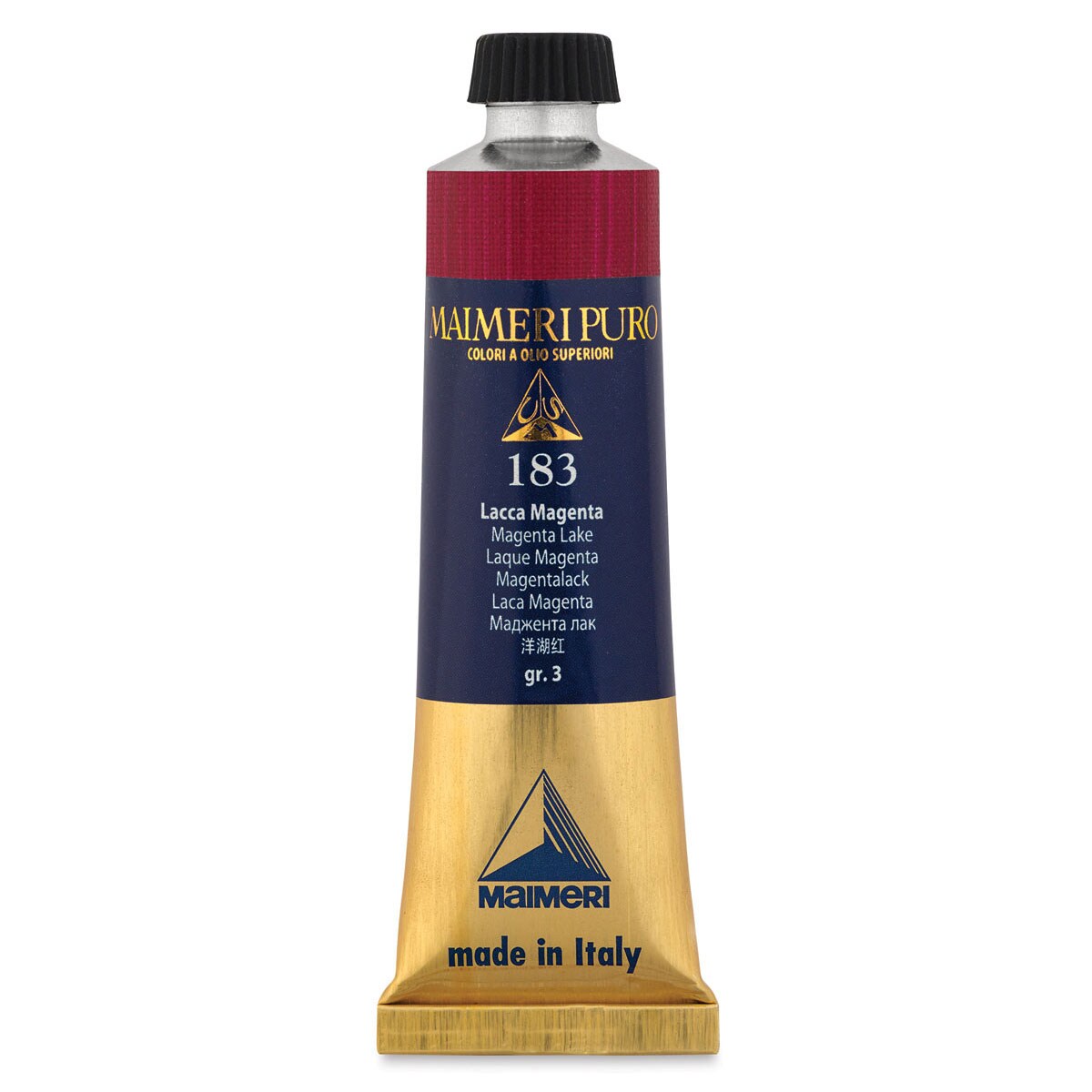 Maimeri Puro Oil Color - Magenta Lake, 40 ml Tube