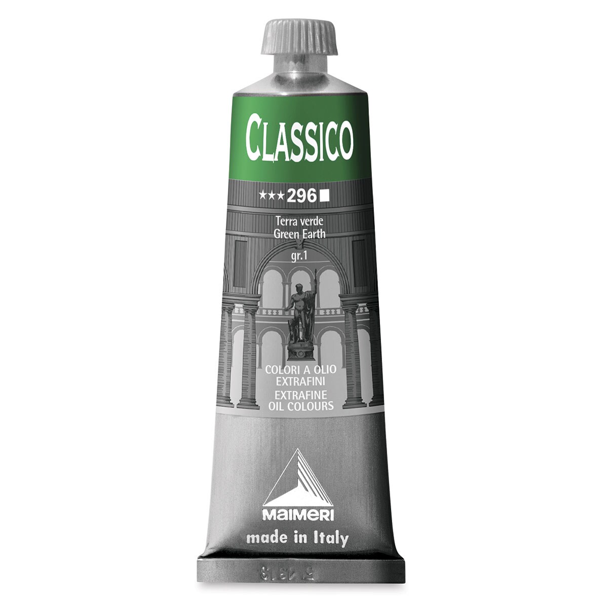 Maimeri Classico Oil Color - Green Earth, 60 ml tube