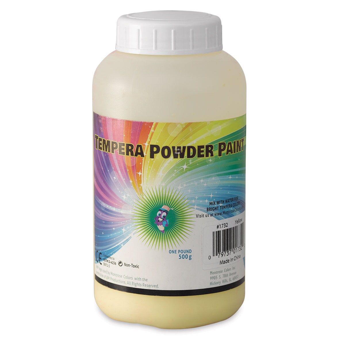 Three Little Twigs Tempera Powder Paint - Yellow, 1 lb, Jar