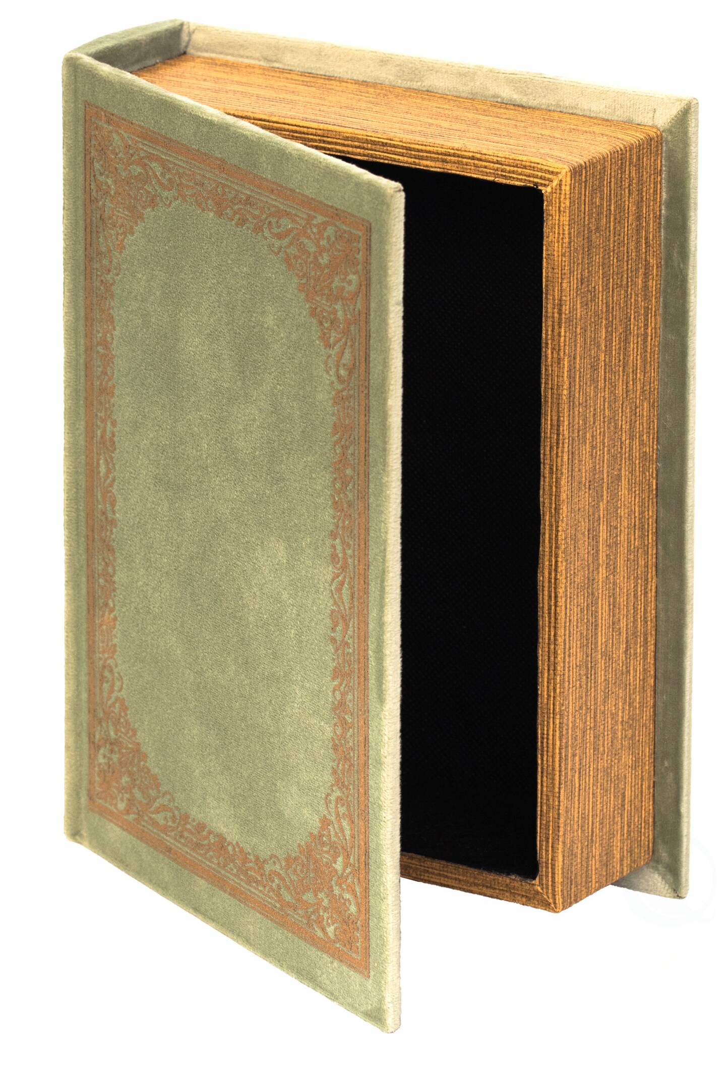 Decorative Vintage Book Shaped Trinket Storage Box