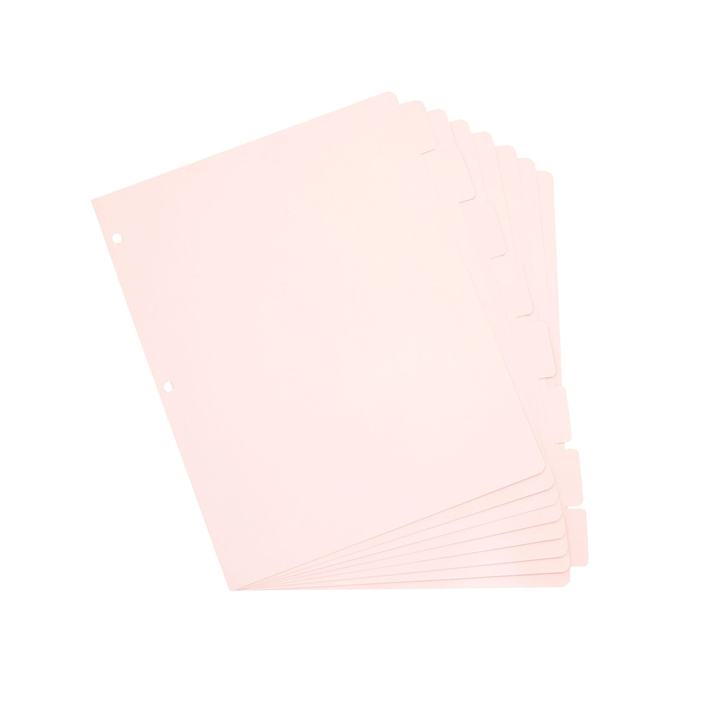 12 Pack Pink Paper Binder Dividers for 3 Ring Binders with 8 Tabs, PACK -  Fry's Food Stores