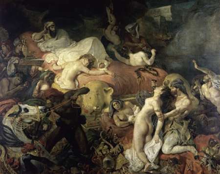 The Death of Sardanapalus Poster Print by Eugene Delacroix - Item # VARPDX277377