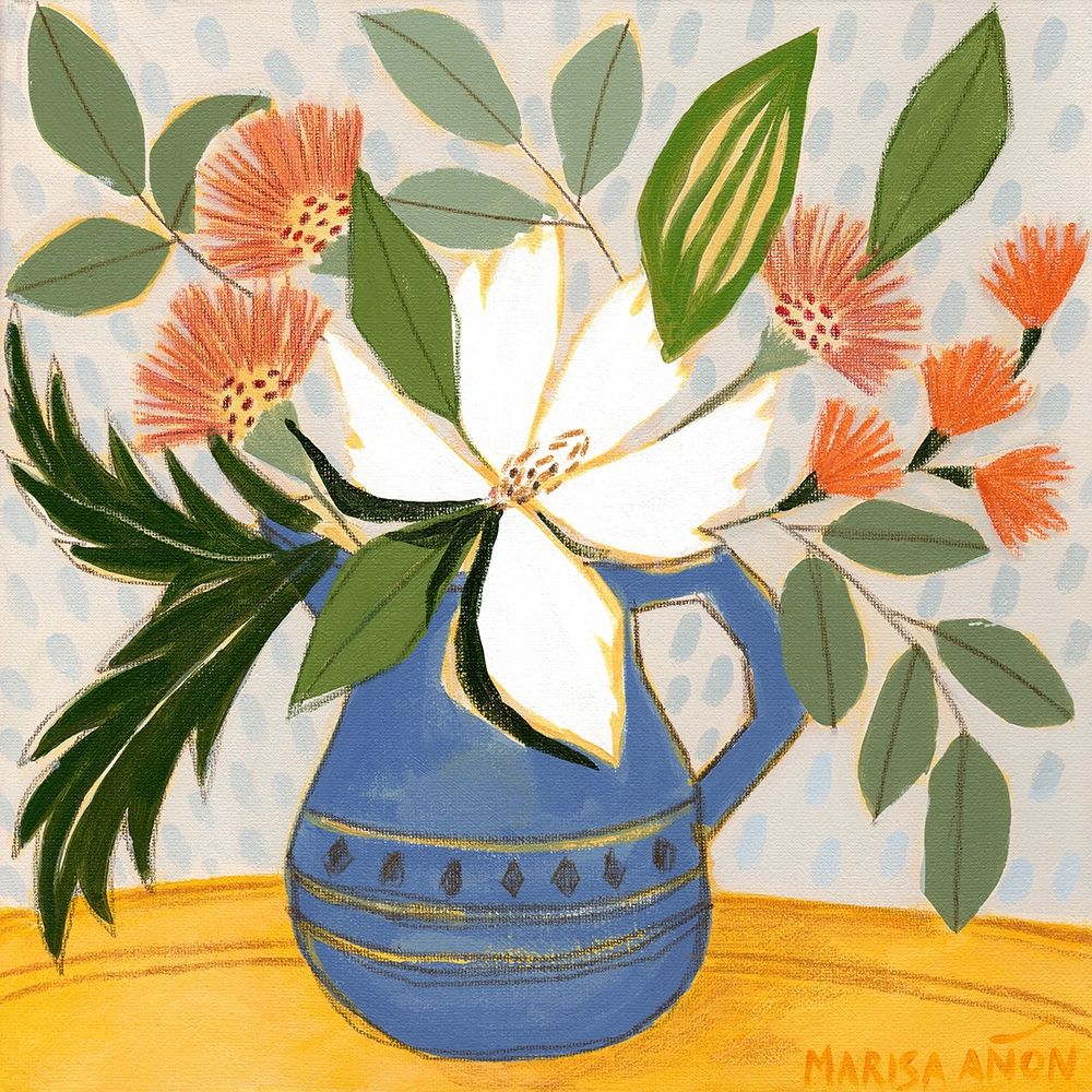 April Florals 11 Poster Print by Marisa Anon # A622D