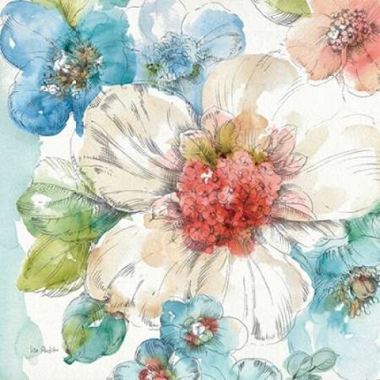 Summer Bloom III Poster Print by Lisa Audit - Item # VARPDX16817