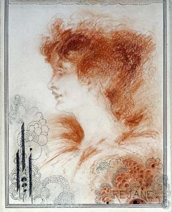 Rejane Poster Print by  Aubrey Beardsley - Item # VARPDX265914