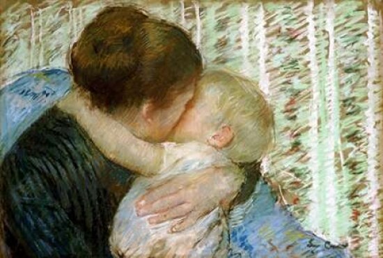 A Goodnight Hug Poster Print by  Mary Cassatt - Item # VARPDX267826