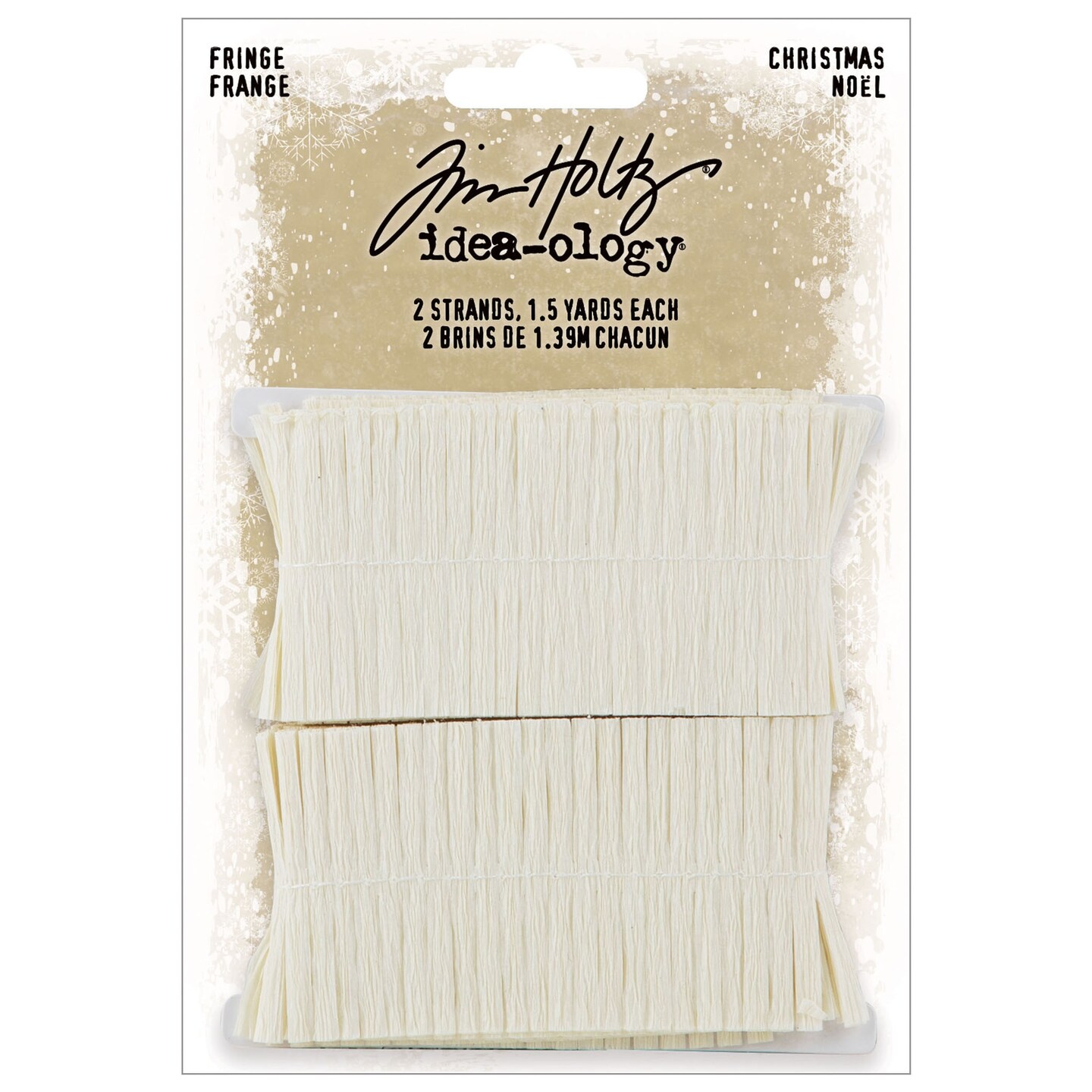 Idea-Ology Fringe 1.5yd 2/Pkg-Christmas