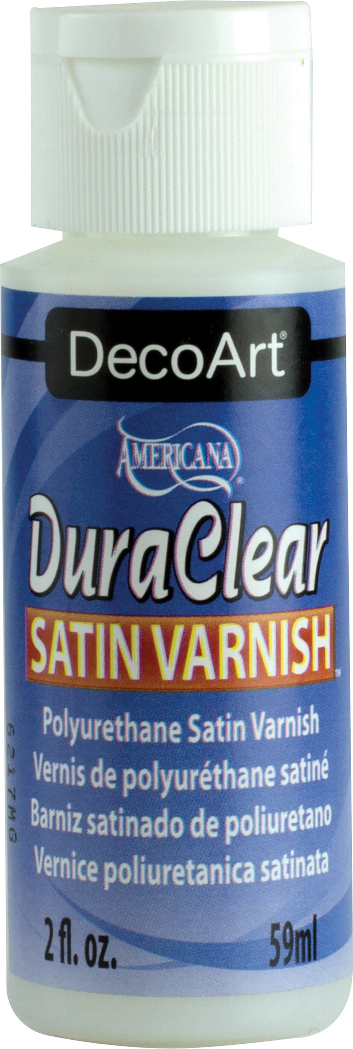 DecoArt Americana Dura Clear Varnish - Satin – Designaholic Studio Art  Supplies