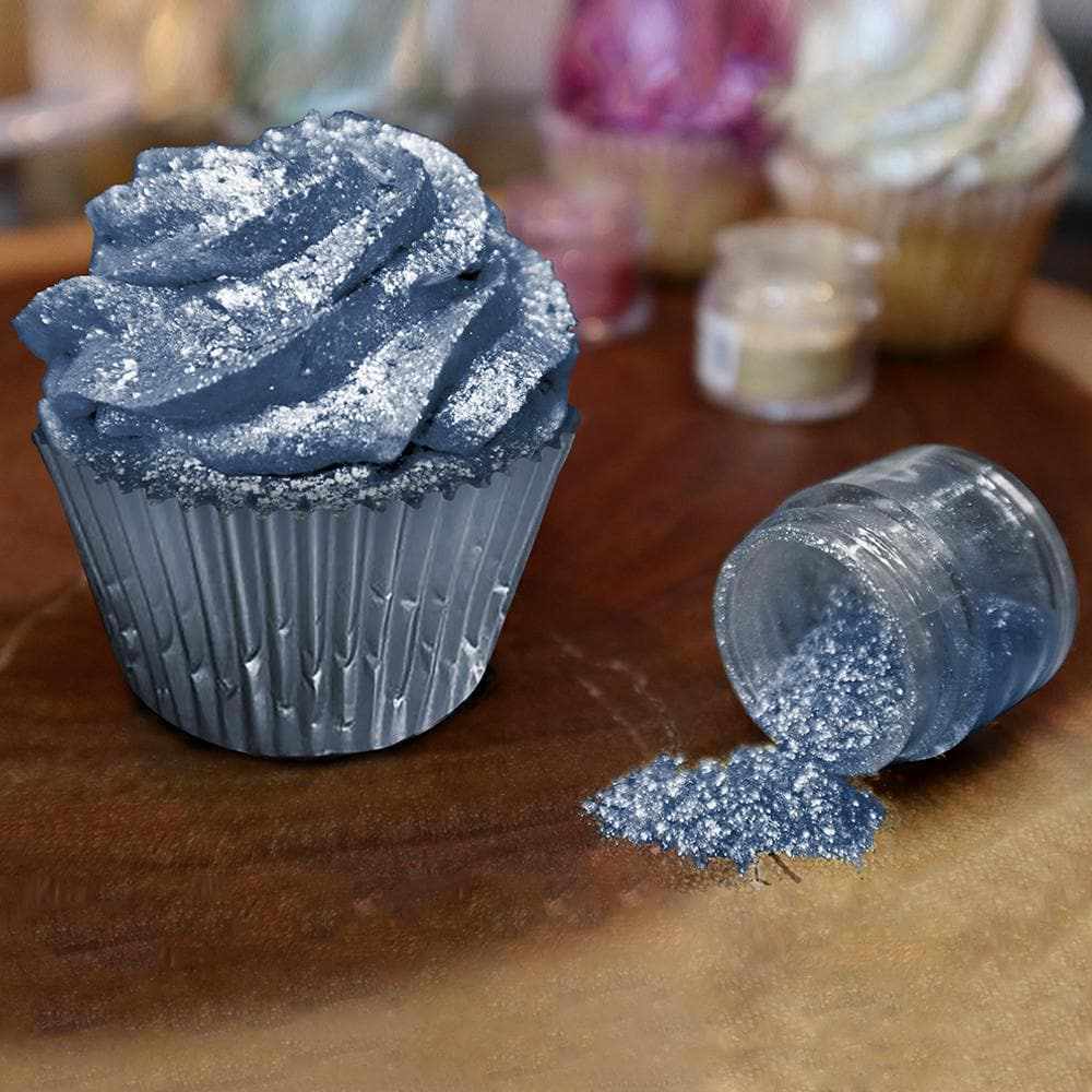 Navy Blue Edible Glitter Edible Powder Dust Glitter for Food, Drinks