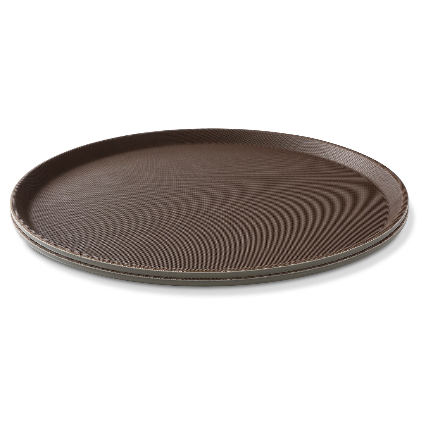 Jubilee Round Restaurant Serving Trays (Set of 2) NSF Certified Non