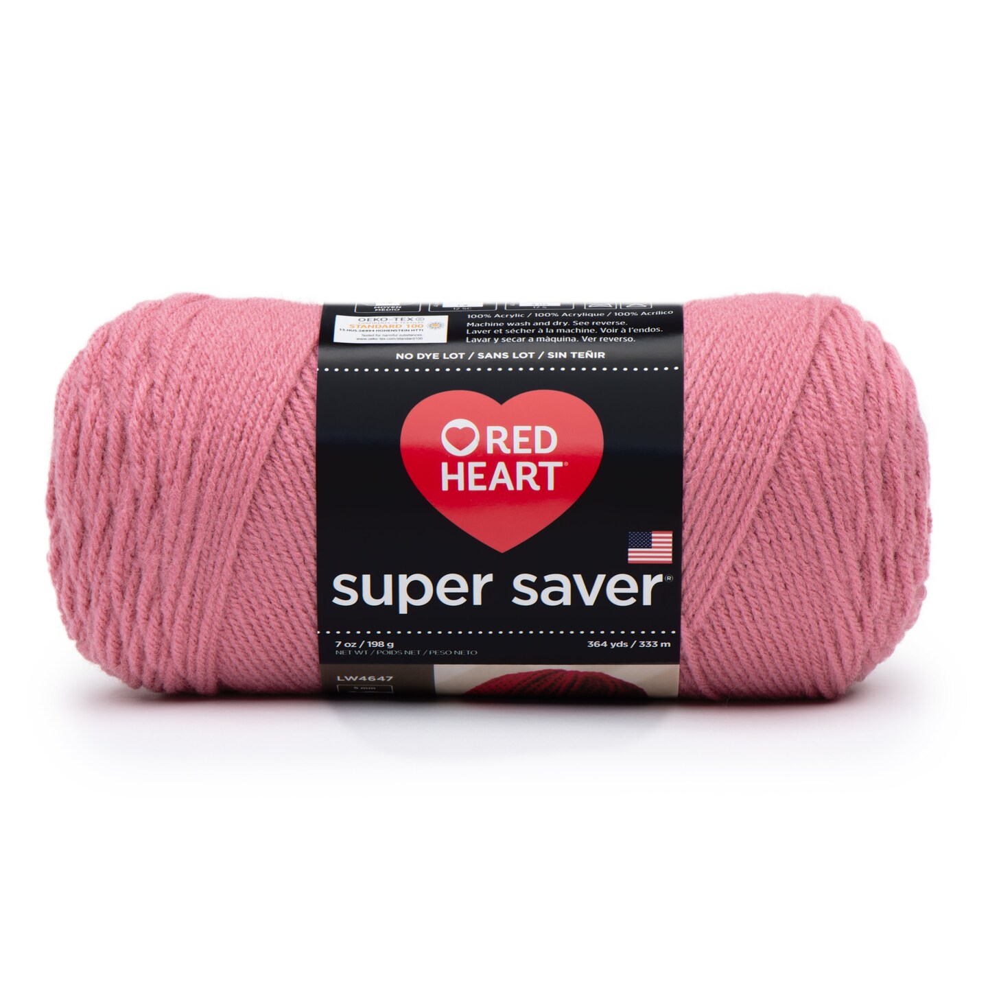 Red Heart Super Saver Yarn-Light Raspberry | Michaels