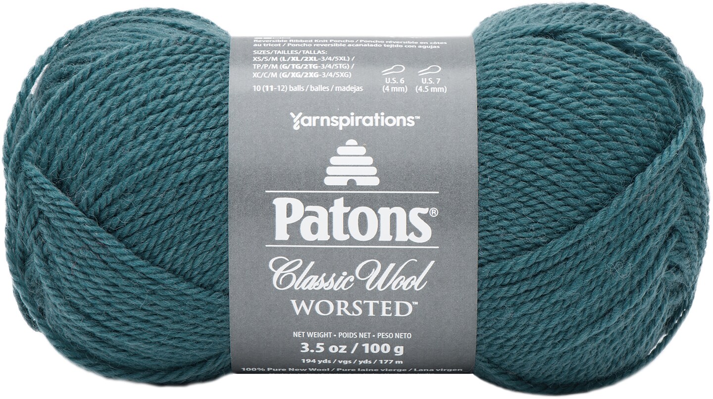 Patons Classic Wool Yarn-Rich Teal | Michaels