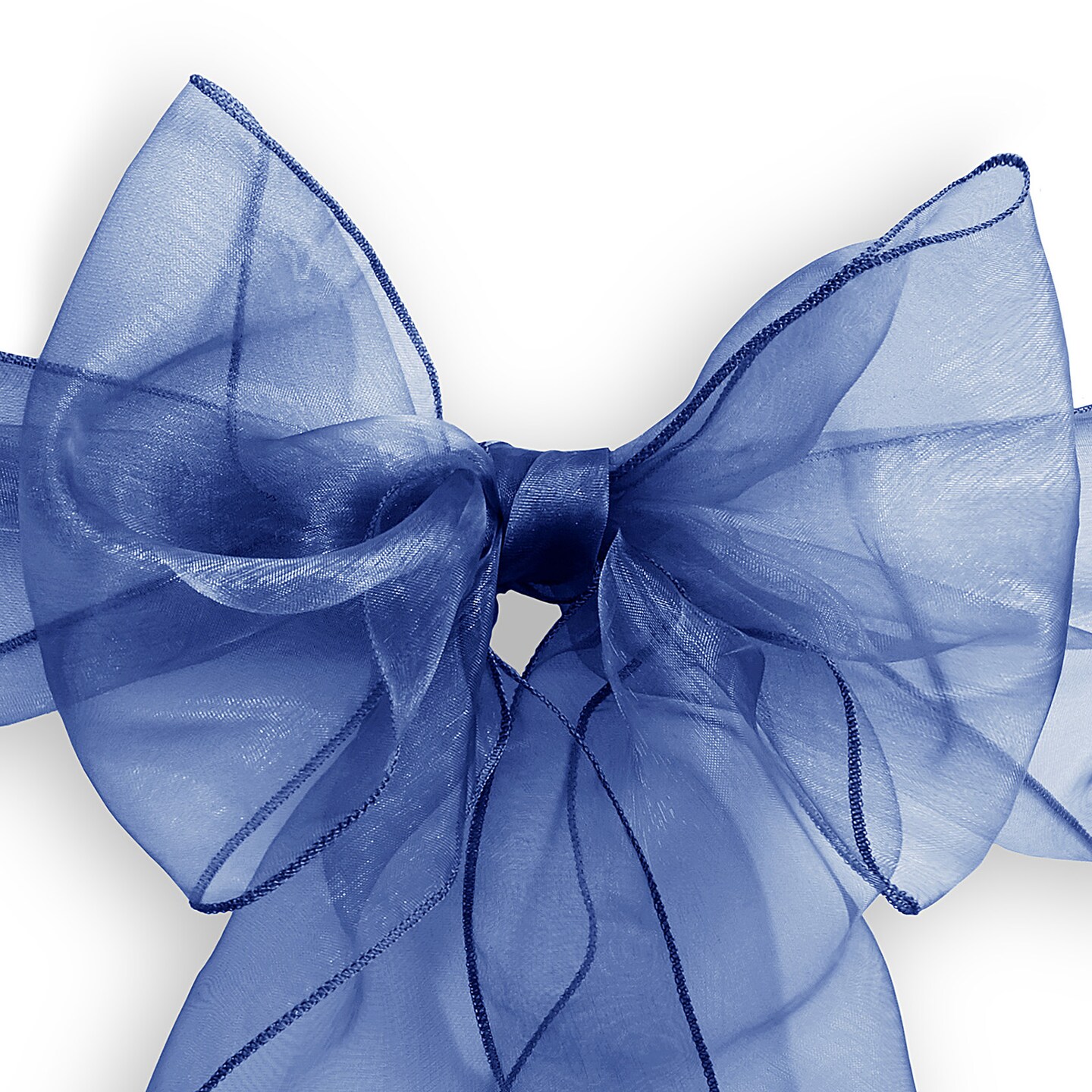 Lann's Linens - 100 Elegant Organza Wedding/Party Chair Cover Sashes/Bows - Ribbon Tie Back Sash
