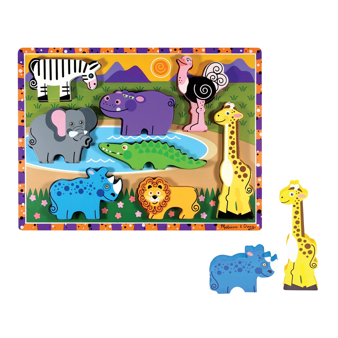 Fresh Start Chunky Puzzle 6pcs 12