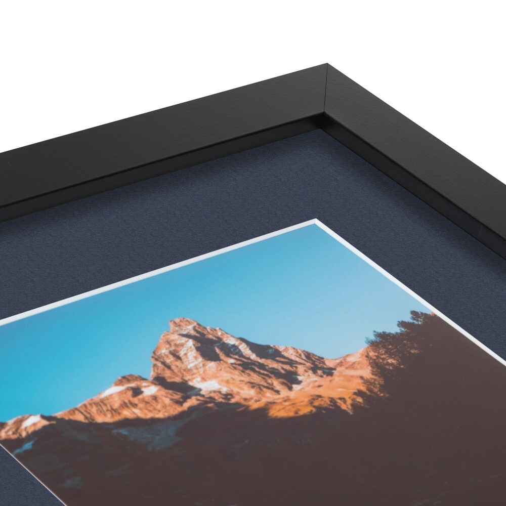 ArtToFrames Collage Photo Picture Frame with 3 - 8x10 inch Openings, Framed in Black with Over 62 Mat Color Options and Plexi Glass (CSM-3926-2156)