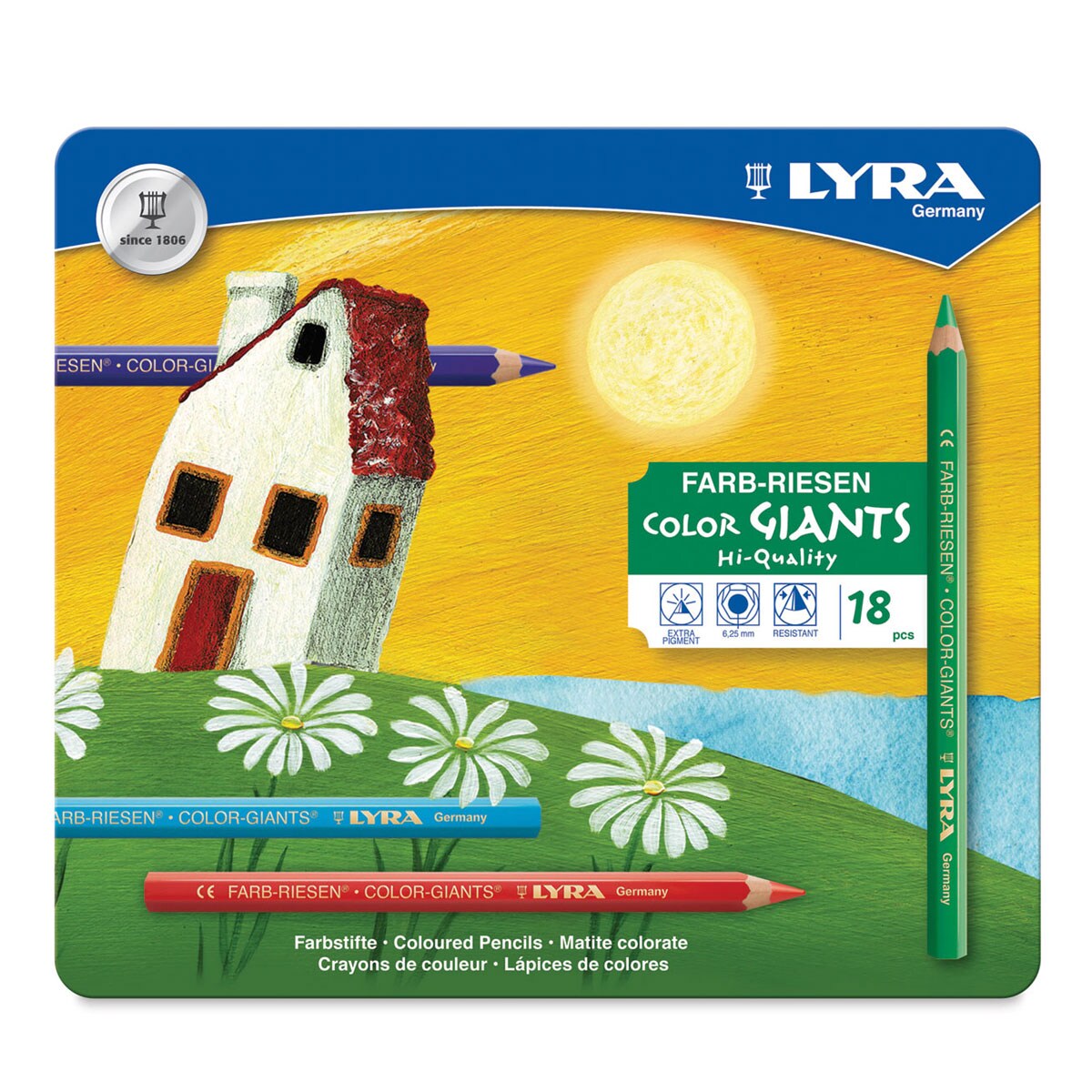 Lyra Color Giant Set - Assorted Colors, Set of 18
