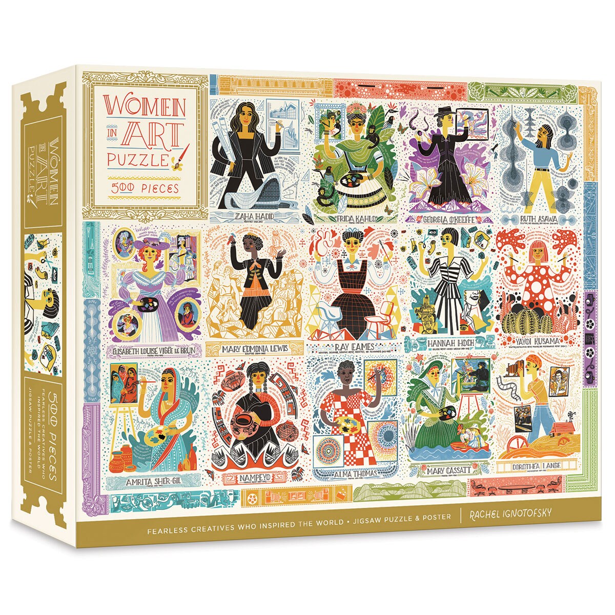 Women in Art 500 Piece Puzzle