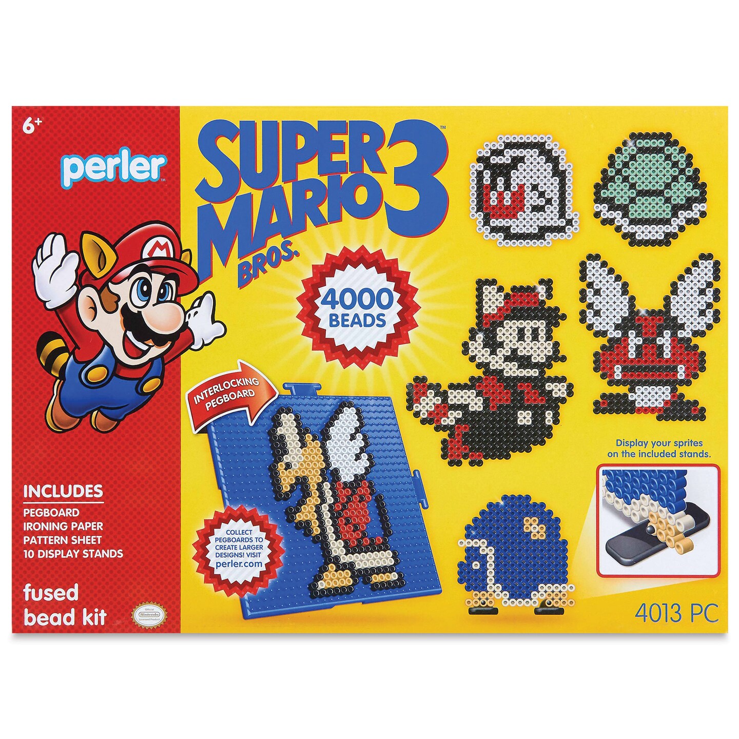 Perler Super Mario Bros. 3 Fused Bead Kit