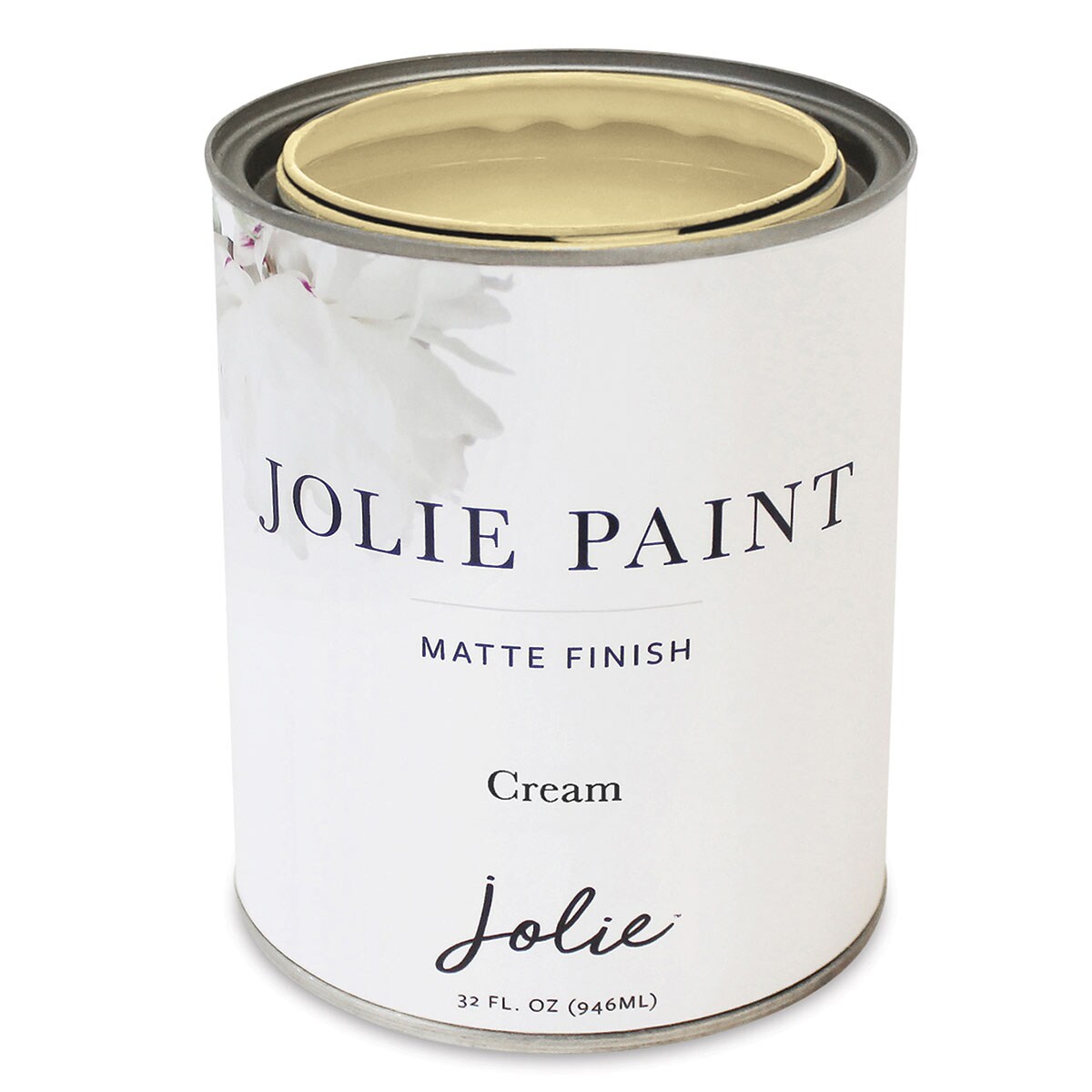 Jolie Matte Finish Paint - Cream, Quart