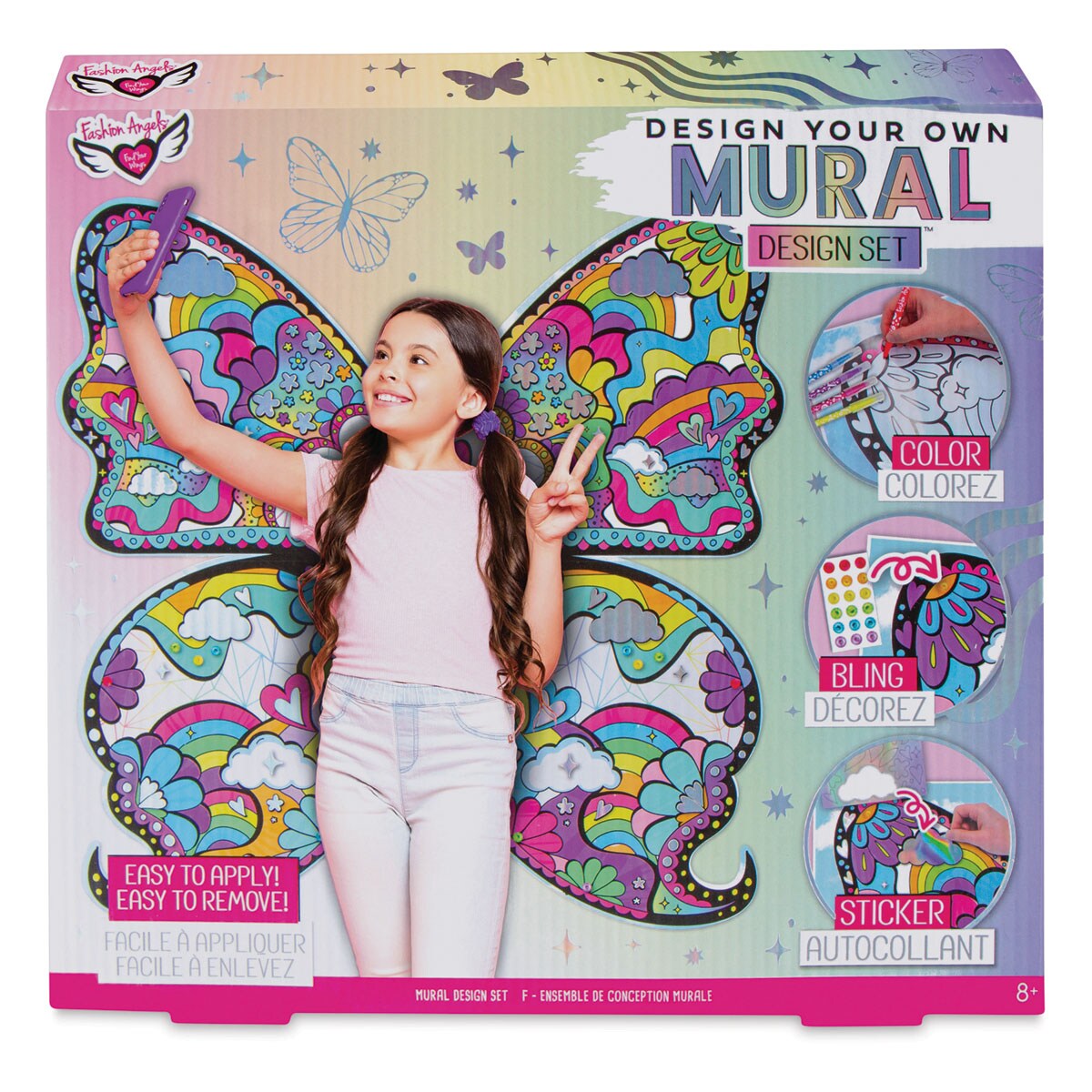 Fashion Angels Fashion Angels DIY Mural Design Set - Butterfly Wings